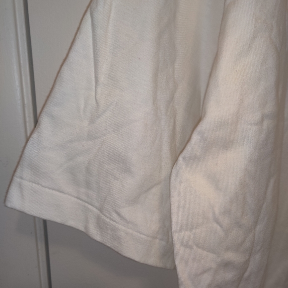 Vintage Blank T Shirt 2XL Tall 2XLT Long Gangster JCPenny White Single Stitch Ch - Picture 3 of 10